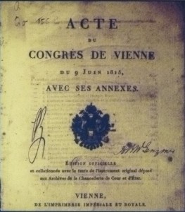 Final protocol of the Vienna Congress